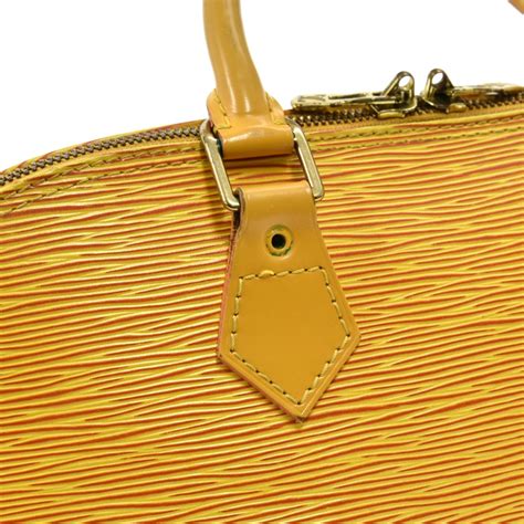 fake vintage louis vuitton yellow epi pont|vintage Louis Vuitton.